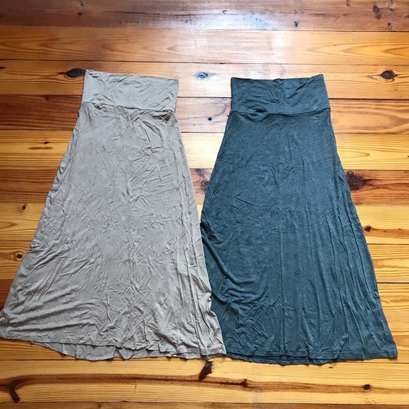 Free to Live Stretchy Boho Maxi Skirts, EUC, M - Picture 10 of 10